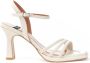 Angel Alarcon Plateau Leren Sandalen Peiron Stijl White Dames - Thumbnail 1