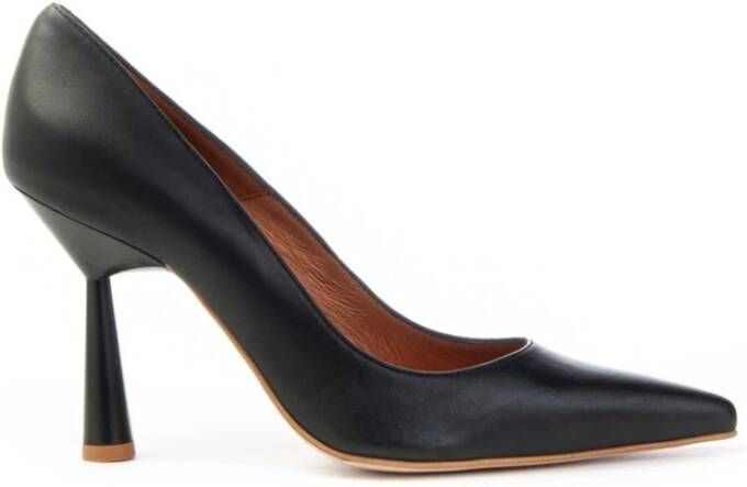 Angel Alarcon Leren pumps voor verhoogde stijl Black Dames