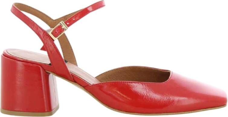 Angel Alarcon Rode Damesschoenen Elegante Stijl Red Dames