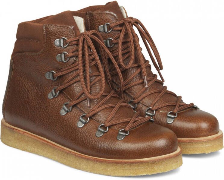 Angulus Boots M. Laces and Hooks 6774 Bruin Dames