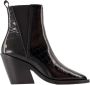 Anine Bing Leather boots Black Dames - Thumbnail 1