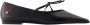 Anine Bing Leather flats Black Dames - Thumbnail 1