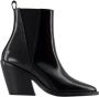 Anine Bing Boots Bekah Ankle Boots Leather Black in zwart - Thumbnail 1