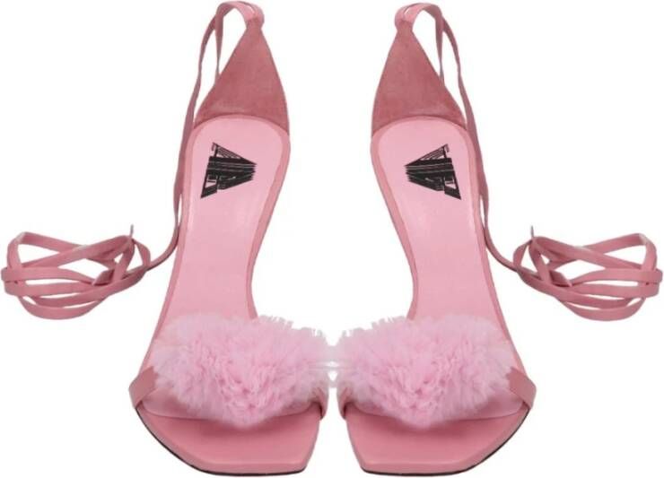 Aniye By Roze sandalen voor dames met veters Pink Dames