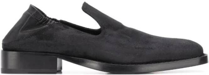 Ann Demeulemeester Klassieke Zwarte Leren Sandalen Black Heren