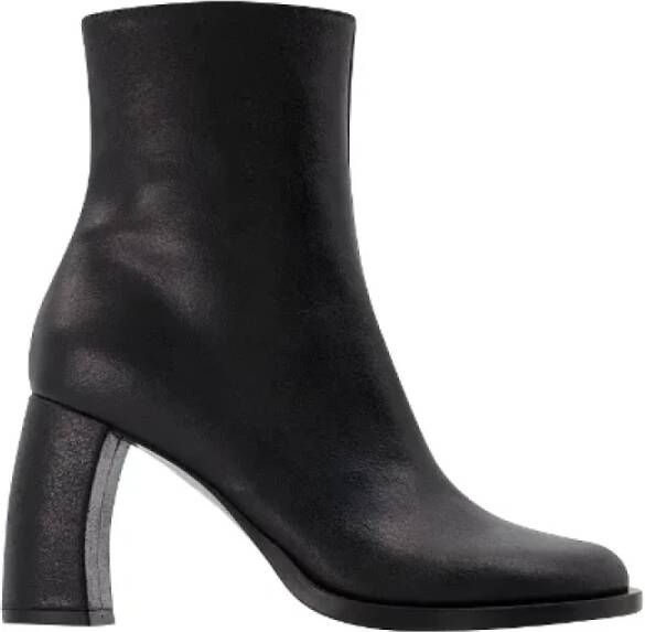 Ann Demeulemeester Leather boots Black Dames