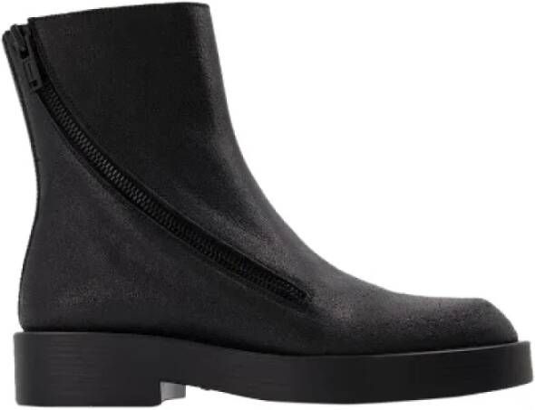 Ann Demeulemeester Leather boots Black Dames