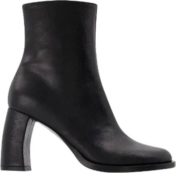 Ann Demeulemeester Leather boots Black Dames