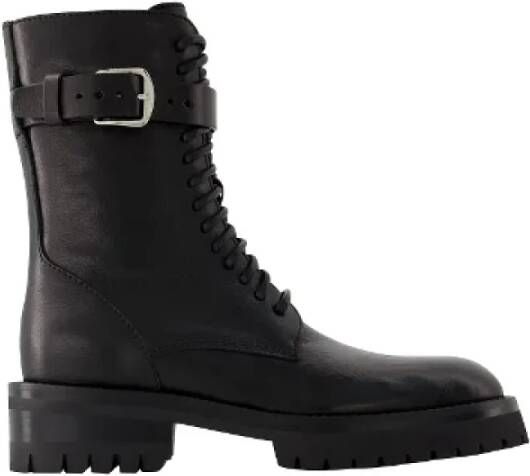 Ann Demeulemeester Leather boots Black Dames