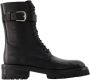 Ann Demeulemeester Leather boots Black Dames - Thumbnail 1