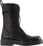 Ann Demeulemeester Leather boots Black Dames - Thumbnail 1