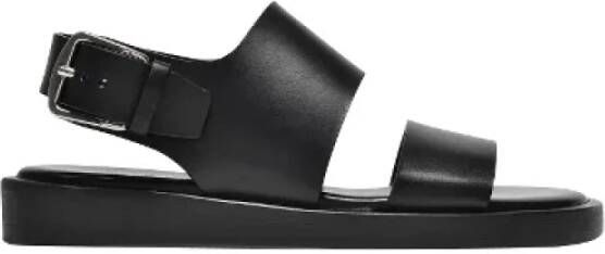 Ann Demeulemeester Leather sandals Black Dames