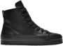 Ann Demeulemeester Leather sneakers Black Dames - Thumbnail 1