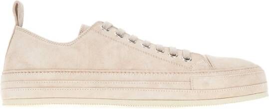 Ann Demeulemeester Stijlvolle Sneakers voor Trendy Look Beige Heren