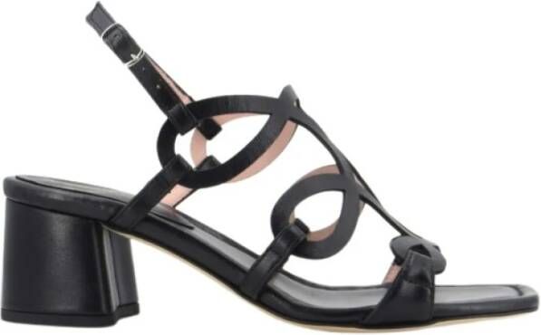 Anna F. High Heel Sandals Black Dames