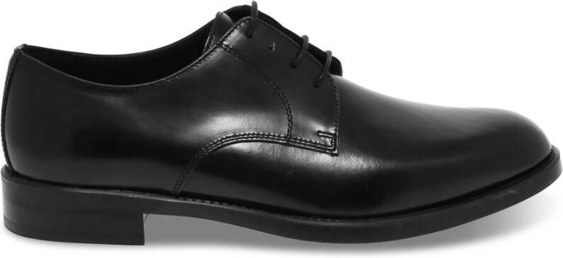 Antica Cuoieria Laced Shoes Black Heren