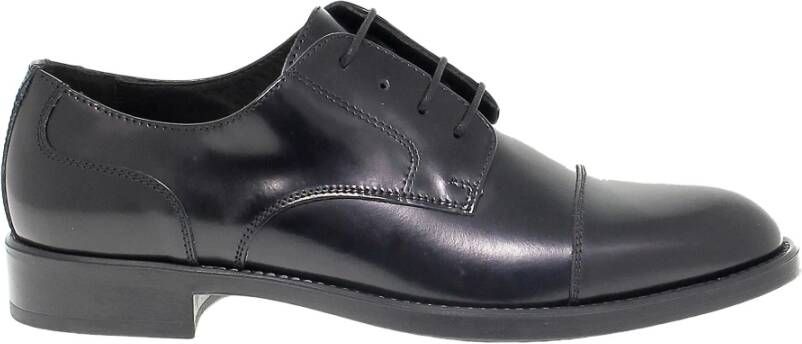 Antica Cuoieria Laced Shoes Black Heren