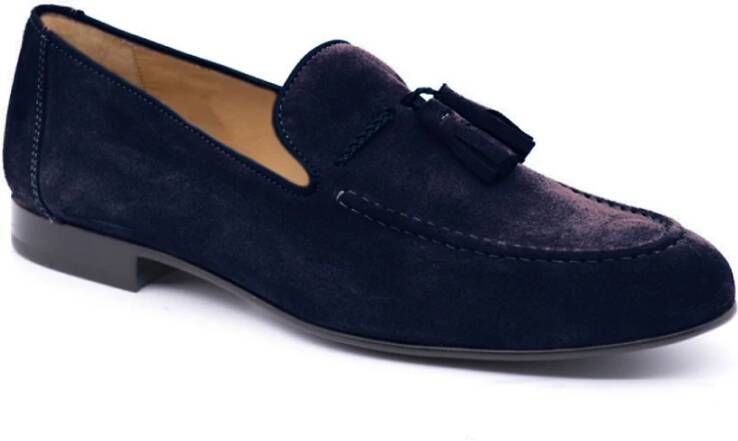 Antica Cuoieria Loafers Blue Heren