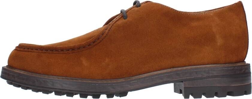 Antica Cuoieria Platte schoenen Bruin Brown Heren