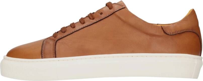 Antica Cuoieria Sneakers Bruin Brown Heren