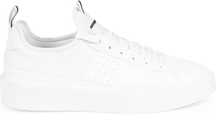 Antony Morato Eco Leren Sneakers White Heren