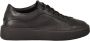 Antony Morato Leren Sneakers met Rubberen Zool Black Heren - Thumbnail 1