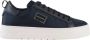 Antony Morato Metallic Bold Nylon Sneakers in Blauw Blue Heren - Thumbnail 1