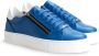 Antony Morato Italiaanse Leren Sneakers Blue Heren - Thumbnail 1