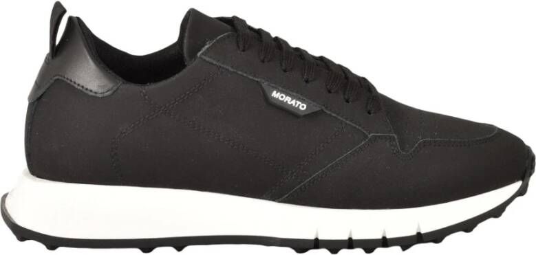 Antony Morato Sneakers met rubberen zool Black Heren