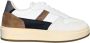 Antony Morato Witte leren sneaker emre stijl White Heren - Thumbnail 1