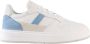 Antony Morato Witte leren sneaker emre stijl White Heren - Thumbnail 1