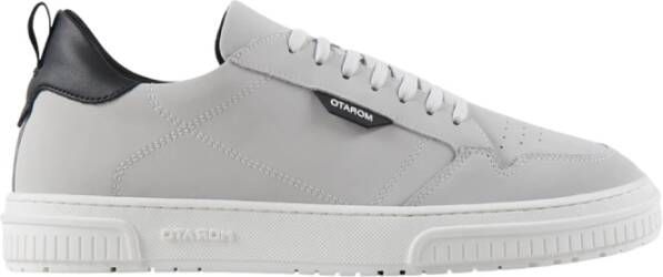 Antony Morato Witte Sneaker Wheaton Cup in Nabuk Gray Heren