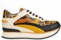 Apepazza Sneakers Raven Wedge Laced Runni Oranje Dames - Thumbnail 1