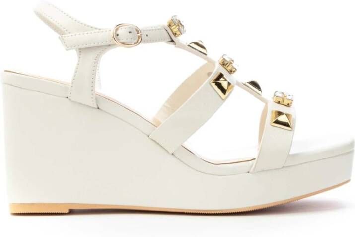 Apepazza Wedges White Dames