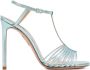 Aquazzura Blauwe Amore Mio Sandalen Blue Dames - Thumbnail 1