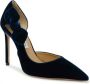 Aquazzura Blauwe Velvet Strik Pumps Blue Dames - Thumbnail 1