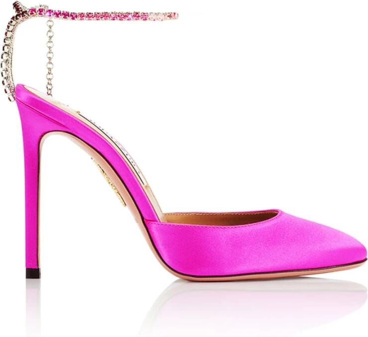 Aquazzura Elegant Ice High Pumps Pink Dames