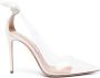 Aquazzura Elegant Wit Plexi Pomp Hakken White Dames - Thumbnail 1