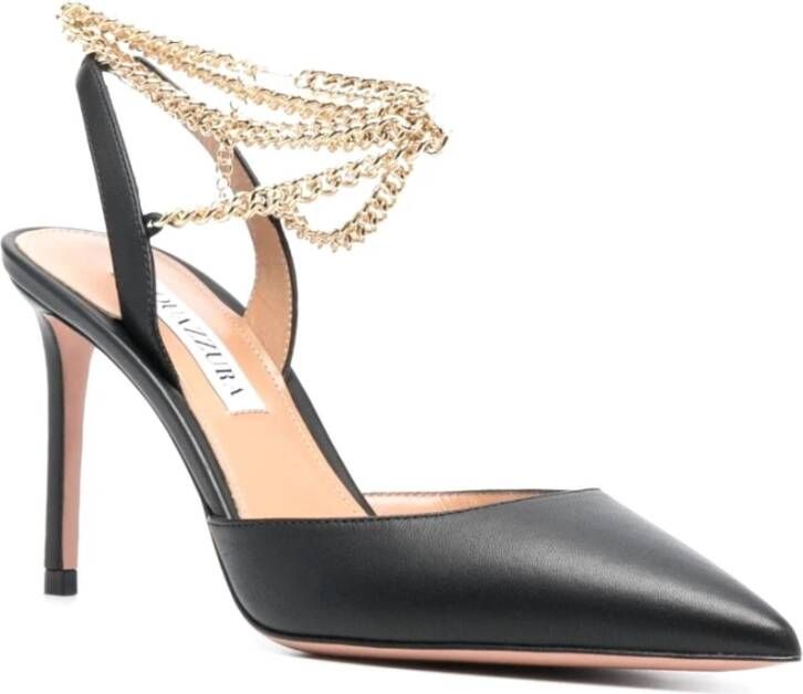 Aquazzura Elegante Decollete Hakken Black Dames