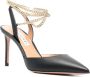 Aquazzura Gouden Ketting Enkelband Pumps Black Dames - Thumbnail 5