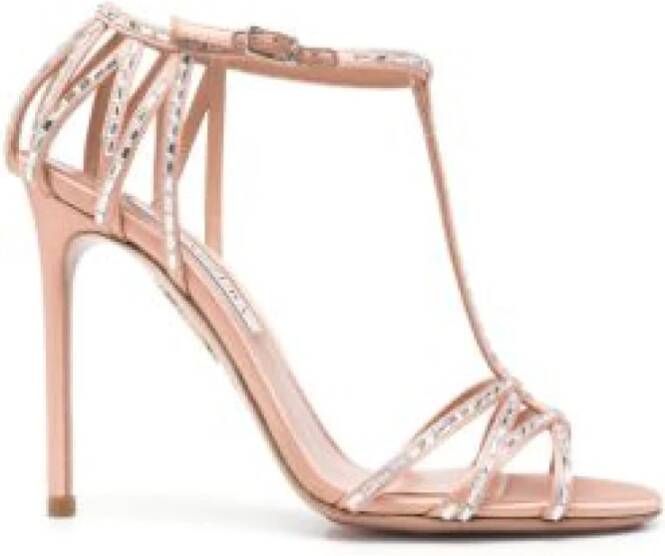 Aquazzura Elegante Forever More Sandalen Pink Dames