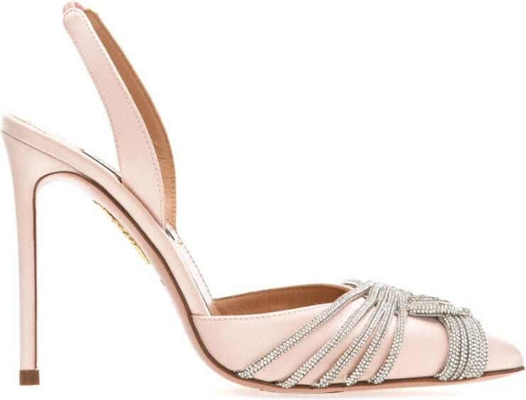 Aquazzura Elegante Slingback Pumps voor Vrouwen Pink Dames