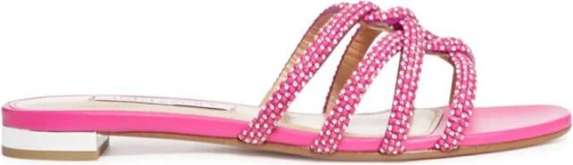 Aquazzura Elegante Zomer Sandalen voor Vrouwen Pink Dames