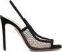 Aquazzura Elegante Zwarte Hoge Hak Sandalen Black Dames - Thumbnail 1