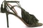 Aquazzura Fern Green Slingback Stiletto Hakken Green Dames - Thumbnail 1