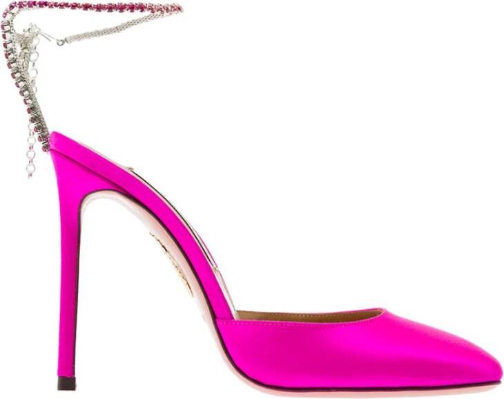 Aquazzura Fuchsia Pumps Elegant Stijl Pink Dames