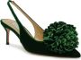 Aquazzura Groene Velvet Pump Schoenen Green Dames - Thumbnail 1