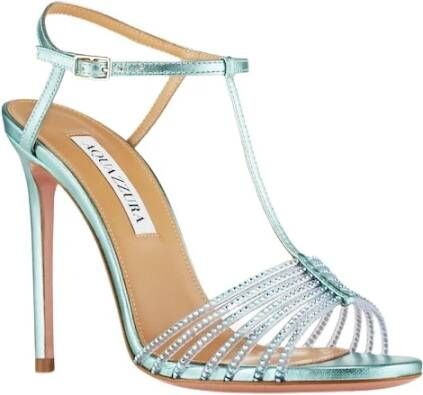 Aquazzura High Heel Sandals Blauw Dames