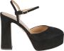 Aquazzura Zwarte Groove Plateau Hoge Hak Sandalen Black Dames - Thumbnail 1