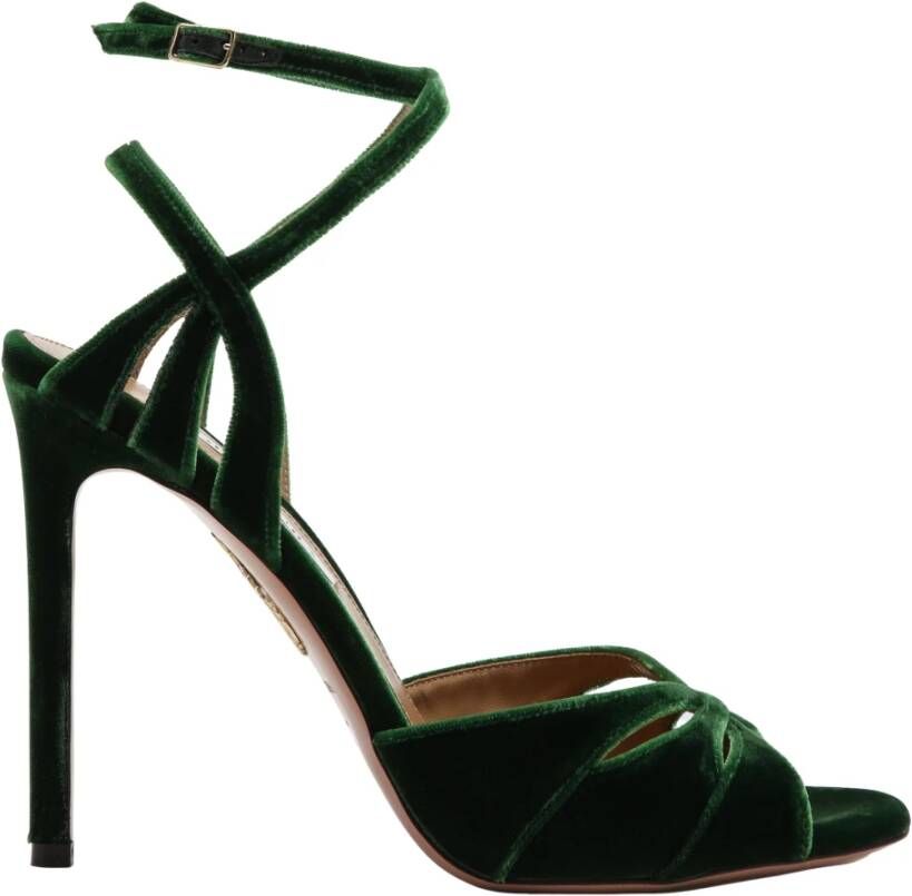 Aquazzura Hoge hak sandaal Green Dames